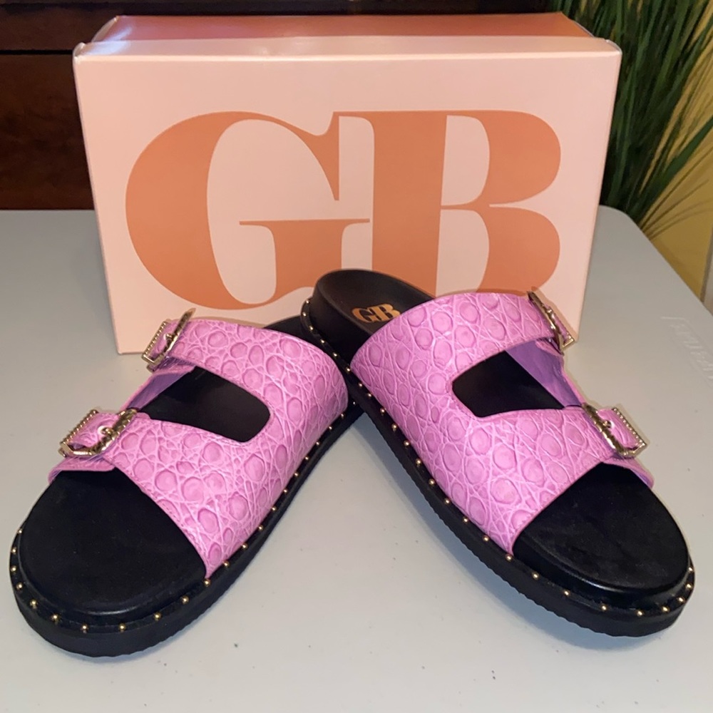 GB Slide Sandal in Tulip Style Side-Kick